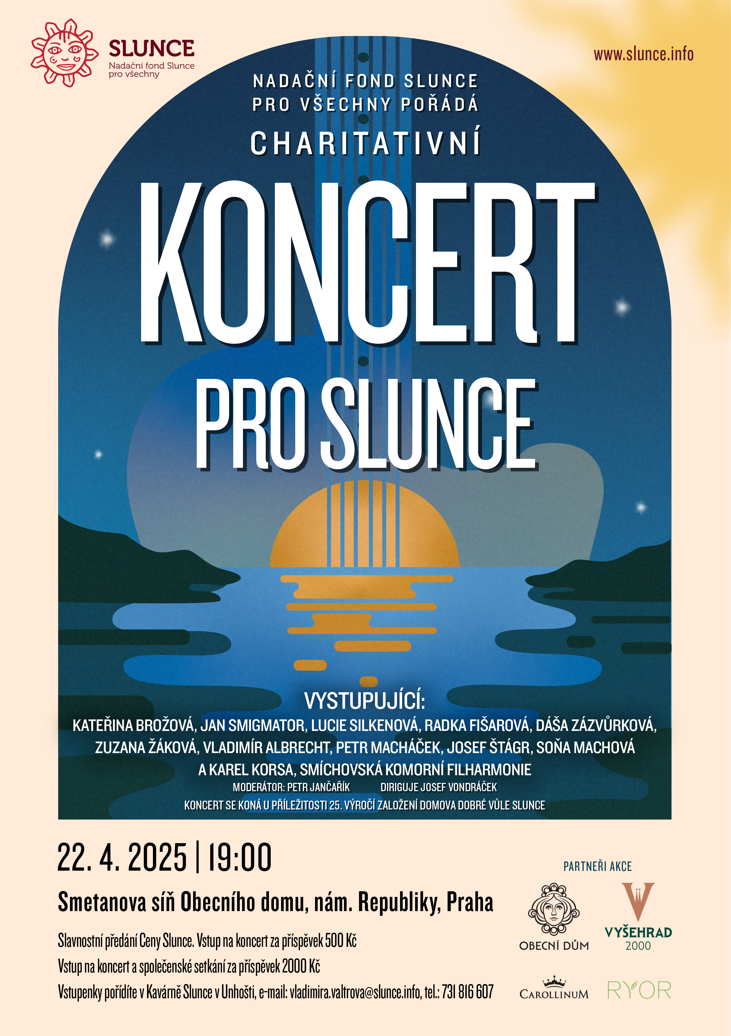 Charitativní koncert pro Slunce