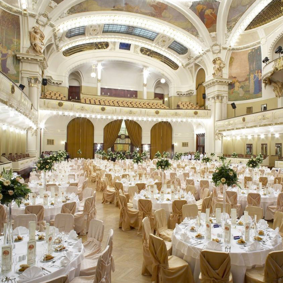 Smetana hall: Banquet, ball