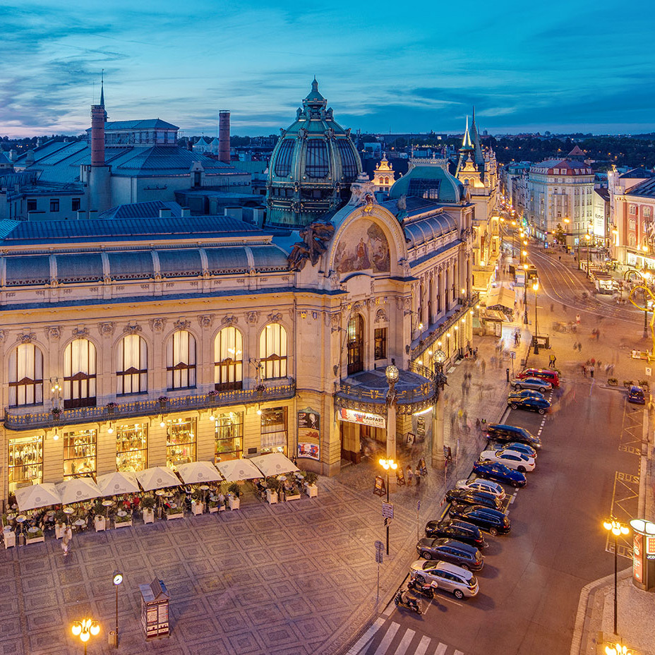 Obecní dům - průčelí