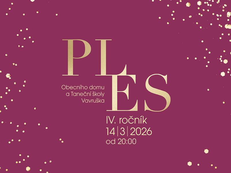 Ples Obecního domu a Taneční školy Vavruška